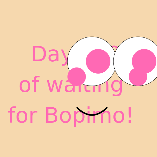 Day 900 of waiting for Bopimo! (Anime style) - DrawGPT