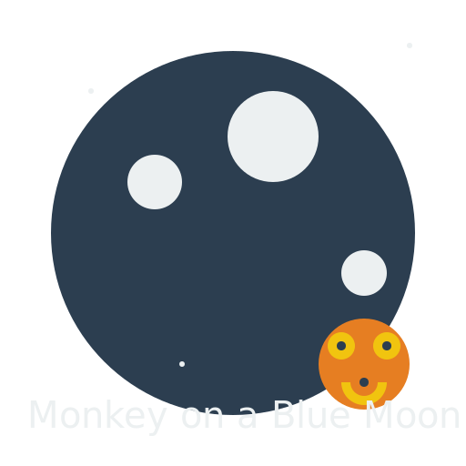 Monkey on a blue Moon - DrawGPT
