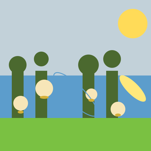 Children Playing on the Riverside of Detroit in the Style of Renoir - DrawGPT