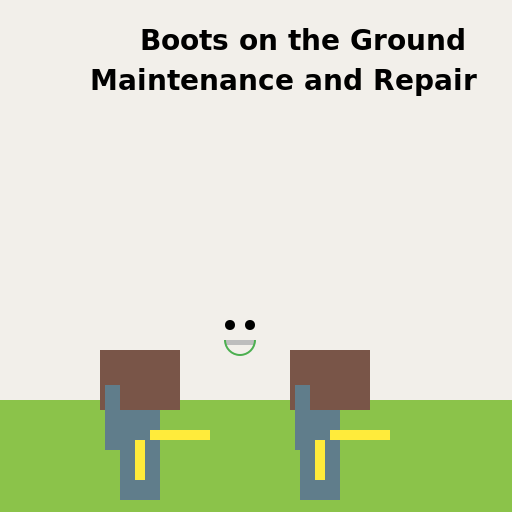 Boots on the ground maintenance and repair - DrawGPT