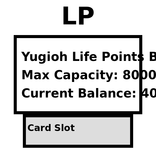 Yugioh Life Points Bank - DrawGPT