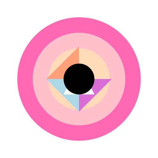 Kaleidoscope App Logo A kaleidoscope of colors and shapes! DrawGPT