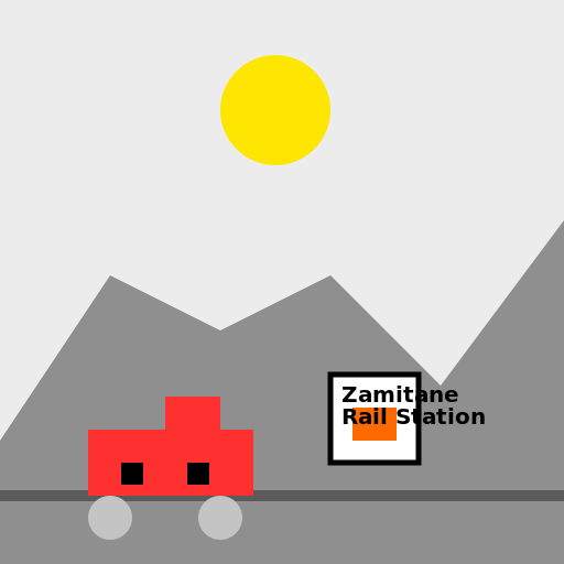 Zamitane Rail Station - AI Prompt #34481 - DrawGPT