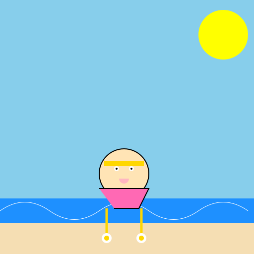 Blonde woman on the beach - AI Prompt #34514 - DrawGPT