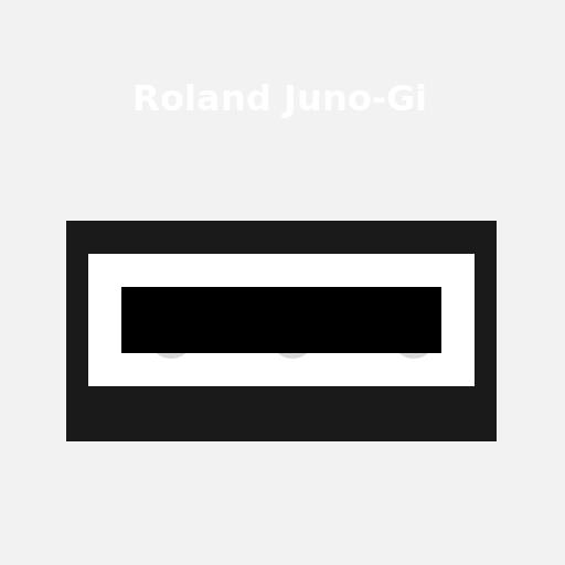 Drawing of Roland Juno-Gi Synthesizer - AI Prompt #34570 - DrawGPT