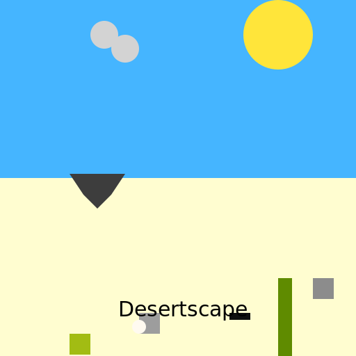 Desertscape - AI Prompt #3467 - DrawGPT