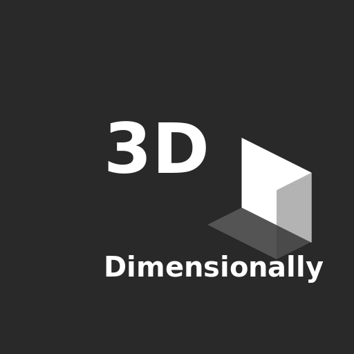 3Dimensionally Logo - AI Prompt #34703 - DrawGPT