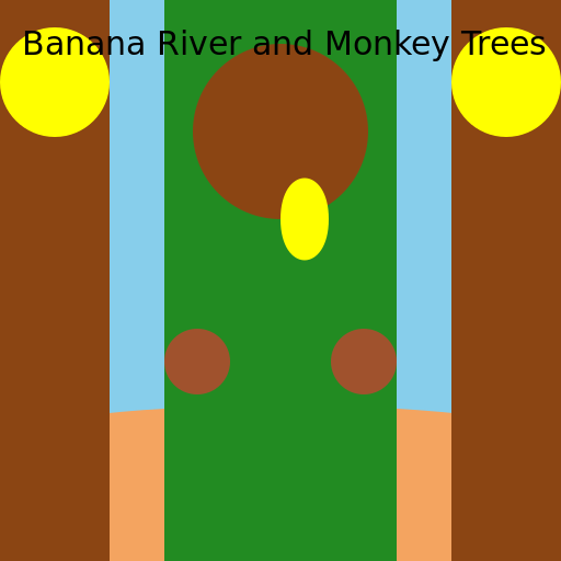 Banana River and Monkey Trees - AI Prompt #35063 - DrawGPT