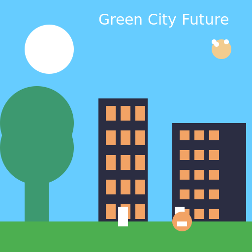 Green City Future - AI Prompt #35313 - DrawGPT