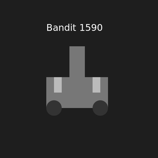 Bandit 1590 - A powerful machine in action! - AI Prompt #35777 - DrawGPT
