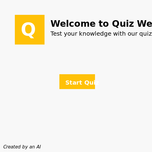 Quiz Website - AI Prompt #35928 - DrawGPT
