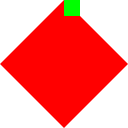 4cm Square on Top Corner of 3cm Triangle - AI Prompt #3604 - DrawGPT