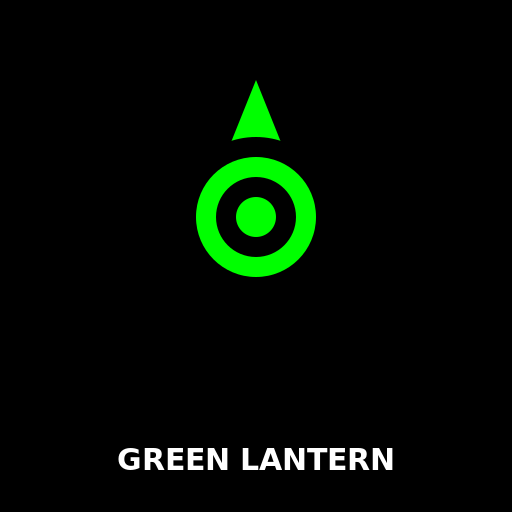Green Lantern Flag - DrawGPT