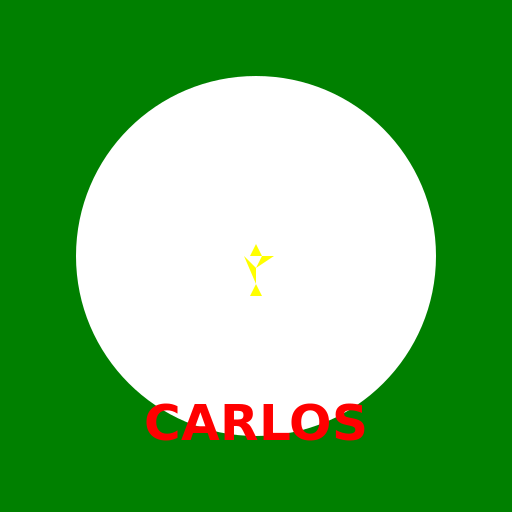 Carlos flag - AI Prompt #36236 - DrawGPT