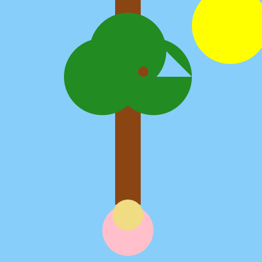 Girl on Tree in Sun Day - AI Prompt #36274 - DrawGPT