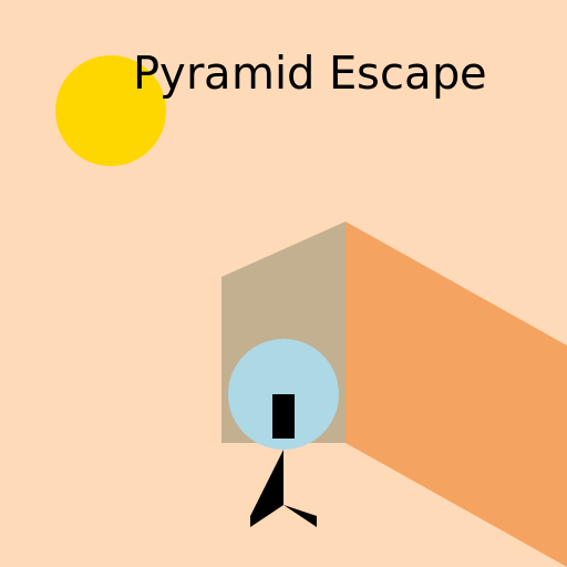 Pyramid Escape - AI Prompt #36416 - DrawGPT
