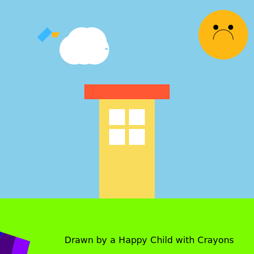 Happy Tower by a Child with Crayons - AI Prompt #36519 - DrawGPT