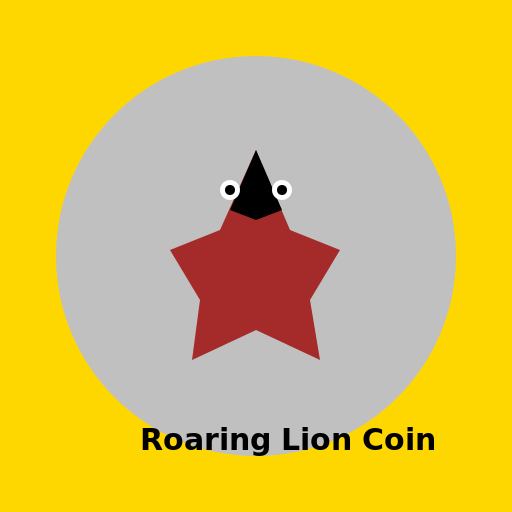 Roaring Lion Coin - AI Prompt #36639 - DrawGPT