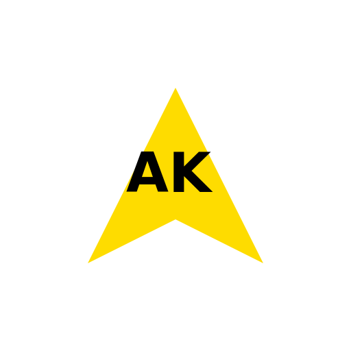 AK Logo in Yellow - AI Prompt #36754 - DrawGPT