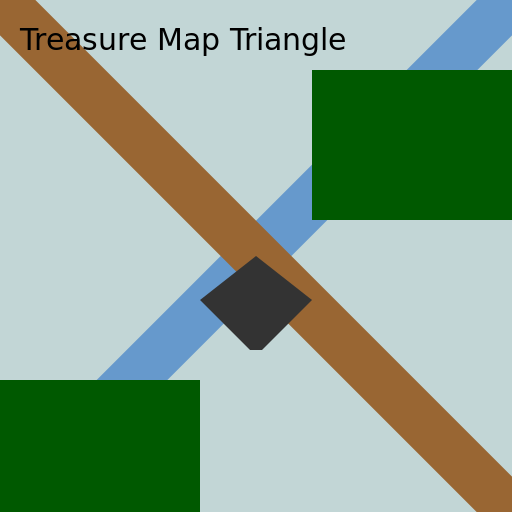 Treasure Map Triangle - AI Prompt #37010 - DrawGPT