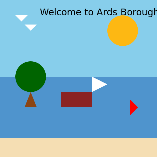 Ards Borough - A Beautiful Coastal Town - AI Prompt #37026 - DrawGPT