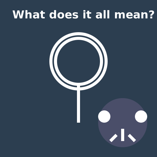 What does it all mean? - AI Prompt #37423 - DrawGPT
