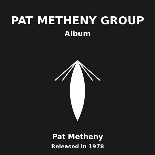 Pat Metheny Group Album Cover - AI Prompt #37491 - DrawGPT
