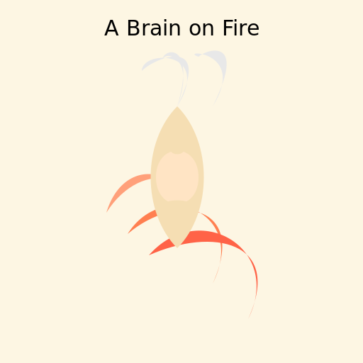 A Brain on Fire - AI Prompt #37511 - DrawGPT