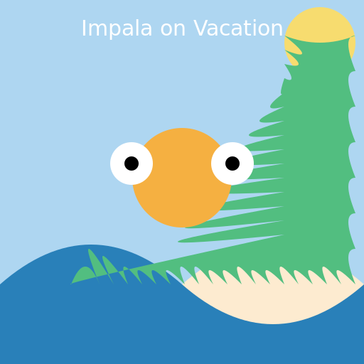 Impala on Vacation - AI Prompt #38044 - DrawGPT