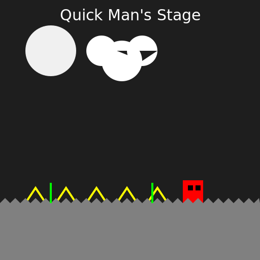 Quick Man's Stage from Mega Man 2 - AI Prompt #38124 - DrawGPT