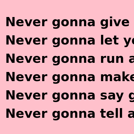 Never Gonna Give You Up - DrawGPT