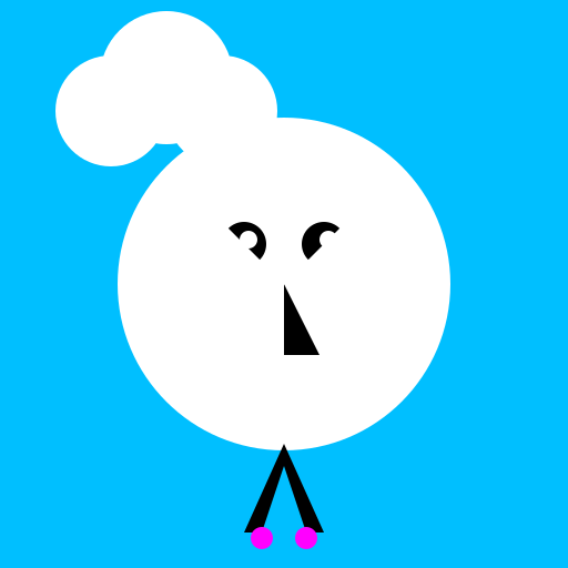 Bele Vrane - A beautiful white crow - DrawGPT