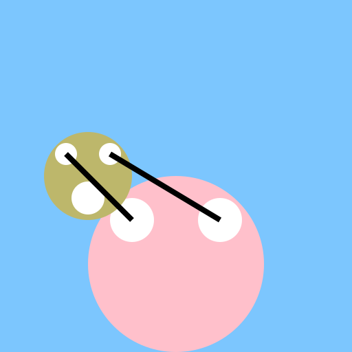 Cat and dog holding hands - DrawGPT