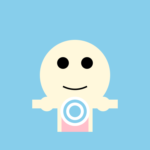 Baby drinking water - DrawGPT