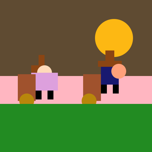 Sunset Rendezvous - DrawGPT