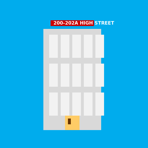 Building at 200-202A High Street - DrawGPT