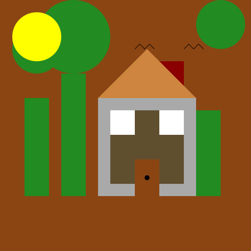 Rustic Cabin in the Woods - DrawGPT