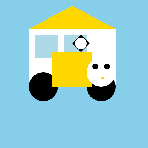 Veterinary Truck Cow - DrawGPT