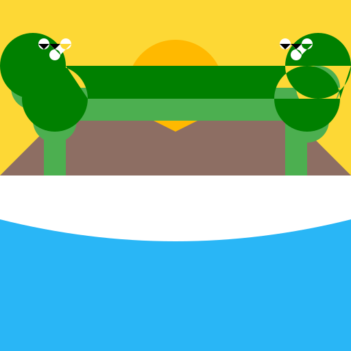 Mudhal Etcharikkai - A beautiful landscape with a rising sun and a flowing river - DrawGPT