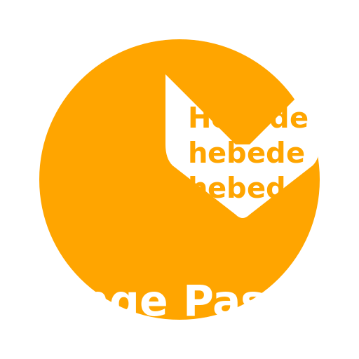Orange Passion Speech Bubble Drawing - DrawGPT