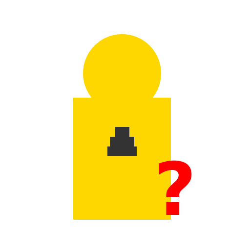 Superhero using gun and a question mark - DrawGPT