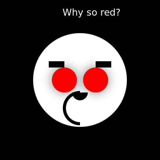 Red-Eyed Man in the Dark - DrawGPT