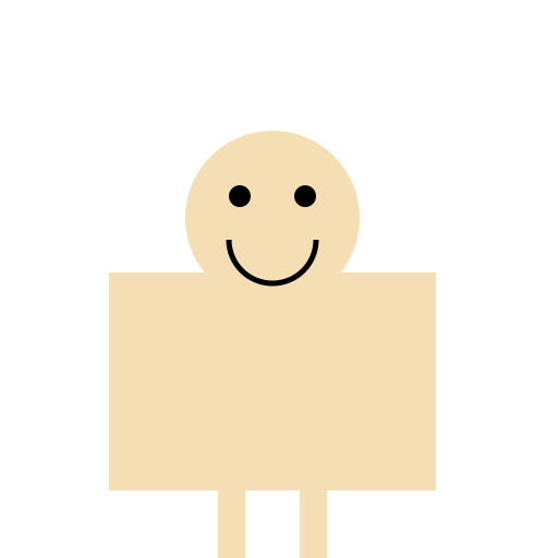 Happy Person with a Smile - DrawGPT