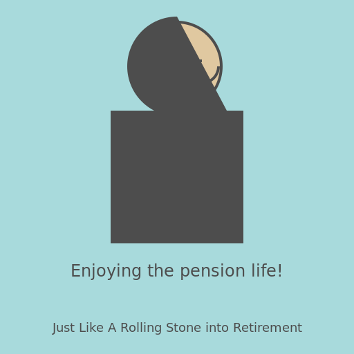 Bob Dylan Enjoying His Pension - DrawGPT