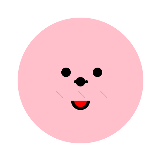 Draw a piggy face - AI Prompt #3880 - DrawGPT