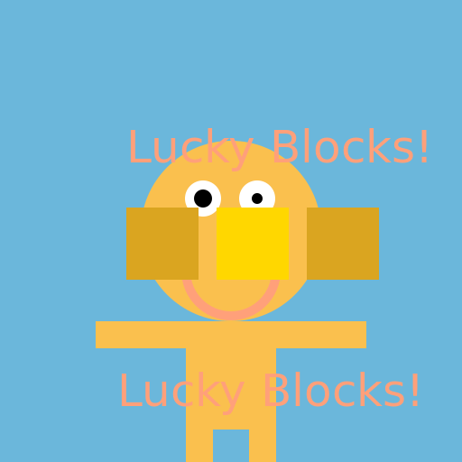 Pocoyo Plays Lucky Blocks Minecraft - AI Prompt #39276 - DrawGPT