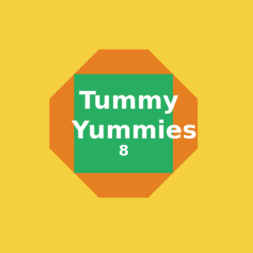 Tummy Yummies Sign with Number 8 - AI Prompt #39369 - DrawGPT