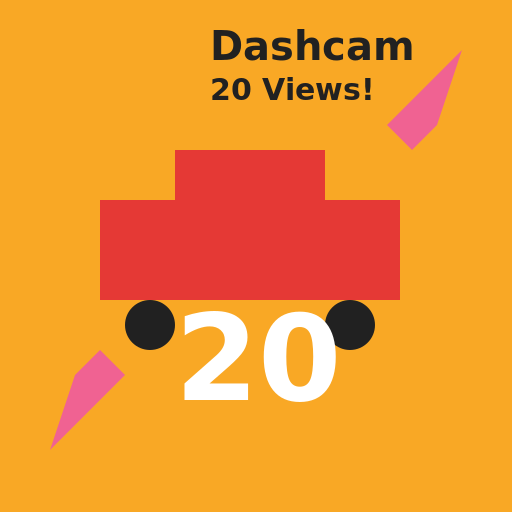 Dashcam Reaches 20 Views! - AI Prompt #39494 - DrawGPT