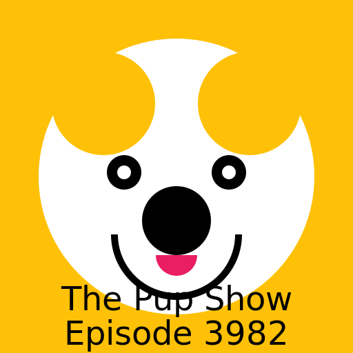 The Pup Show Episode 3982 Logo - AI Prompt #39553 - DrawGPT