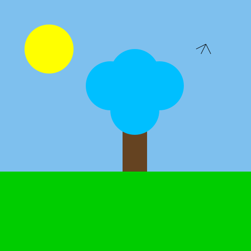 Blue tree - AI Prompt #39605 - DrawGPT